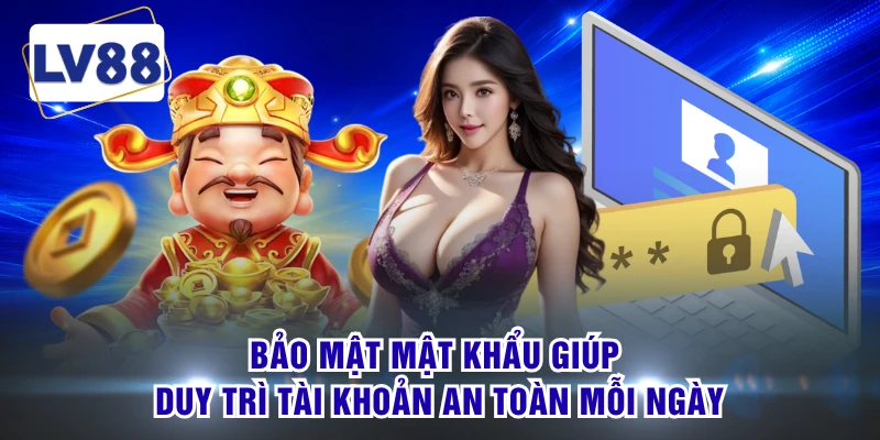 Bảo mật mật khẩu giúp duy trì tài khoản an toàn mỗi ngày